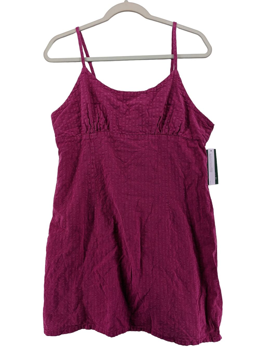 Bodycon Dress Mini Sleeveless Wild Fable Purple XL Sundress Summer Cutout Woven